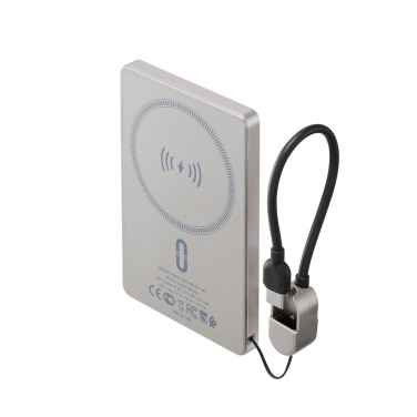 Logo trade corporate gifts picture of: Power Bank Magsafe wireless 15W VA2616 5000 mAh RIVACASE