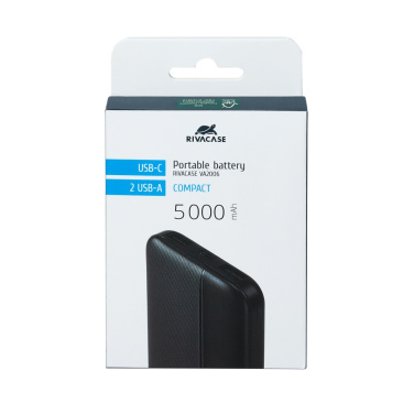 Logotrade promotional product image of: Power Bank VA2006 5000 mAh RIVACASE