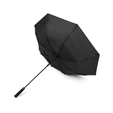 Logo trade business gift photo of: Nordic Drift Trail 27" AWARE™ RPET storm UPF 50+ proof Umbre