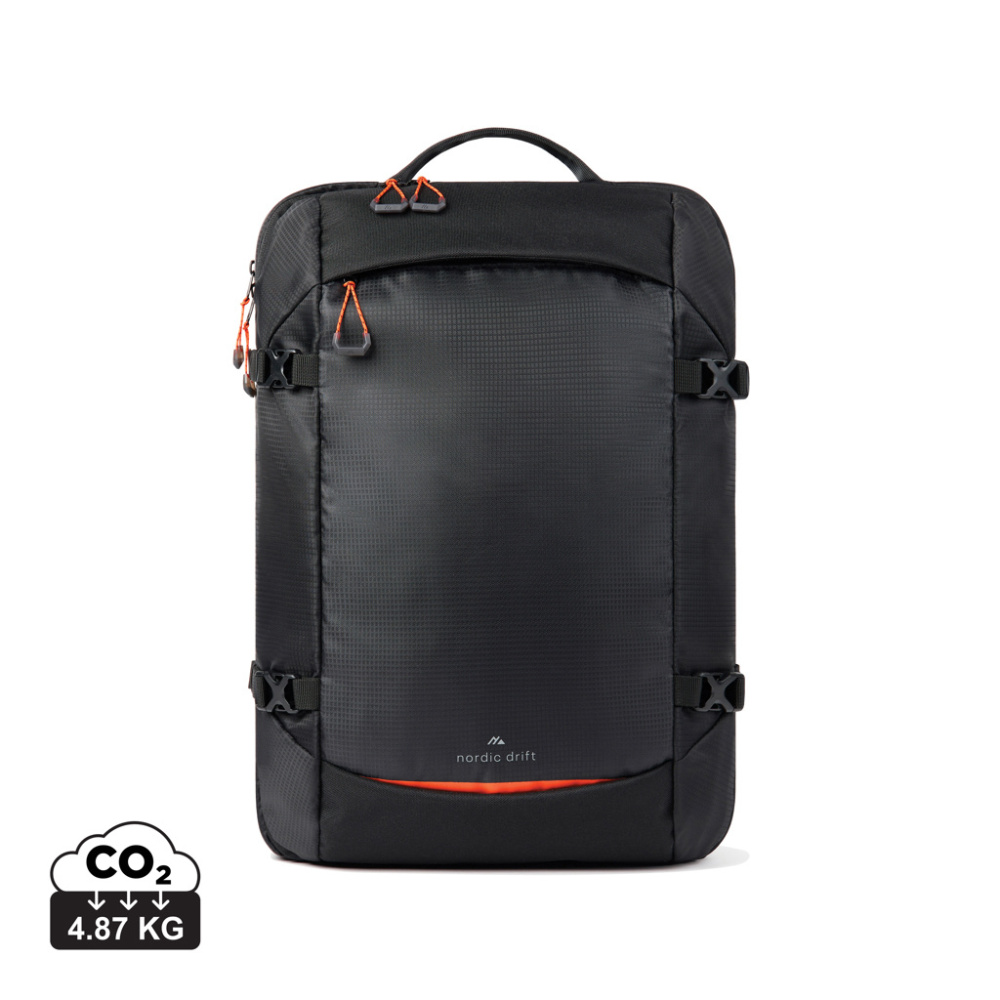 Logotrade advertising product picture of: Nordic Drift RCS Travelling backpack 25L
