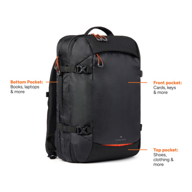 Logotrade advertising product image of: Nordic Drift RCS Travelling backpack 25L
