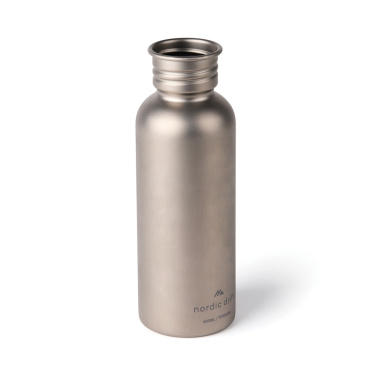 Logotrade business gift image of: Nordic Drift Trail Ultra Light Titanium 600ml Water Bottle