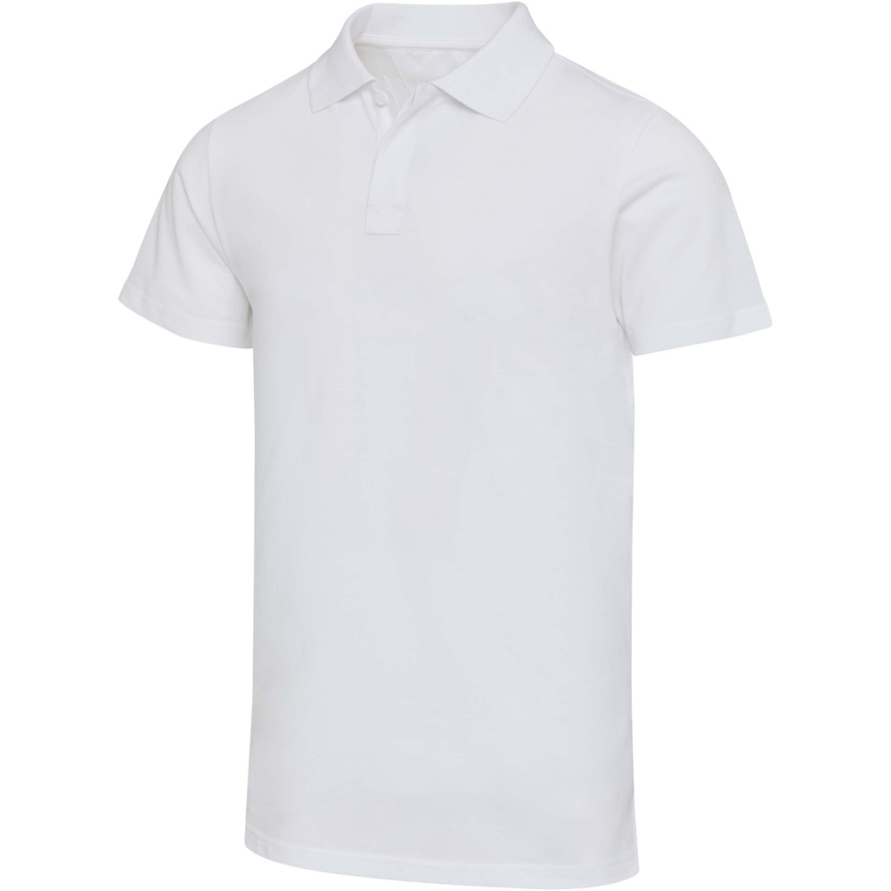 Logo trade business gifts image of: Graphite 180 g/m² short sleeve unisex OCS organic polo