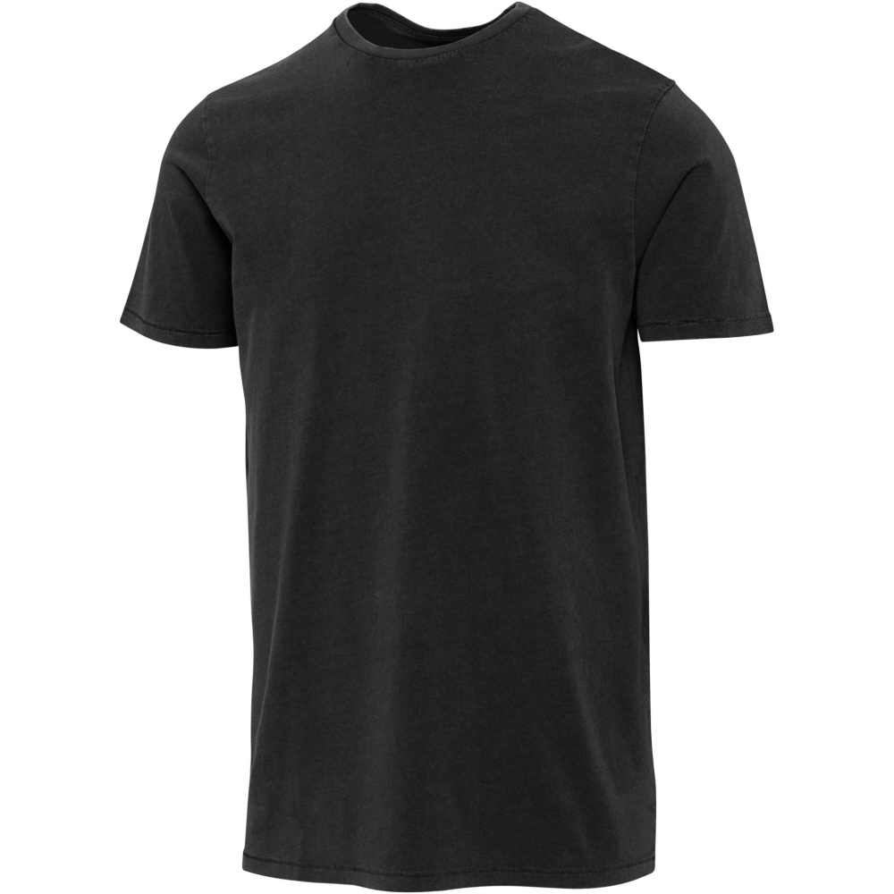 Logo trade promotional merchandise image of: Nanaimo 160 g/m2 short sleeve washed men's t-shirt