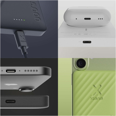 Logo trade corporate gifts image of: Xtorm Go2 15W 5000 mAh wireless power bank