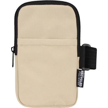 Logotrade advertising product image of: Byron GRS recycled bottle pouch