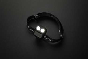 Logo trade promotional items image of: Gear X RCS rPlastic head torch with motion sensor