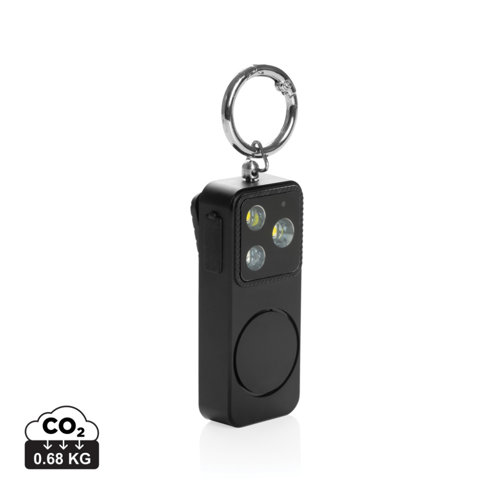 Logo trade promotional products image of: GuardBuddy RCS Personal alarm USB-C re-chargeable