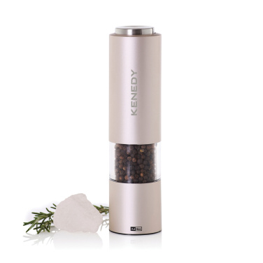 Logo trade promotional item photo of: AdHoc eMill.3 Electric pepper or salt mill