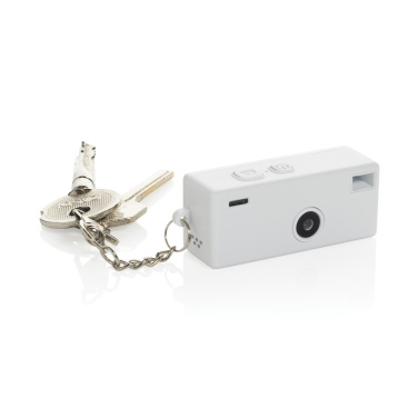 Logotrade promotional items photo of: Cliq it RCS recycled Keychain Camera