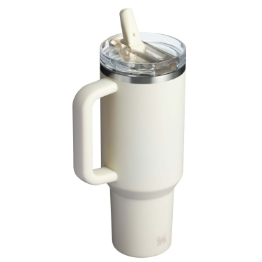 Logotrade corporate gift image of: Stanley Quencher® ProTour 1180 ml recycled stainless steel insulated flip straw tumbler