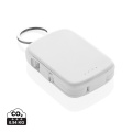 Nexo RCS keychain 2000 mah powerbank with integrated cables, white
