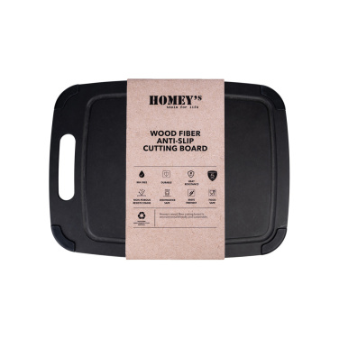 Logotrade promotional gift picture of: Homey's Cutting board L Wood fiber