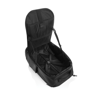 Logo trade promotional items image of: Swiss Peak OSLO RCS Wheeled Duffel backpack  cabin proof