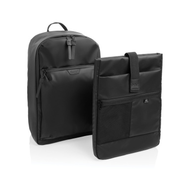 Logo trade corporate gifts image of: Swiss Peak OSLO RCS Everyday Laptop 15.6' backpack