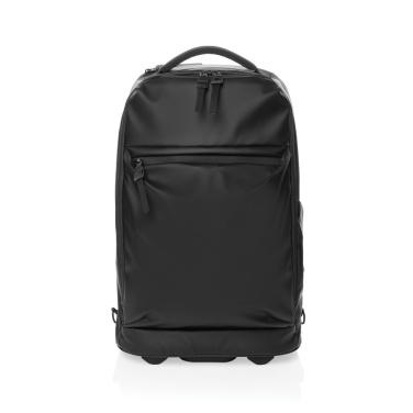 Logotrade advertising products photo of: Swiss Peak OSLO RCS Wheeled Duffel backpack