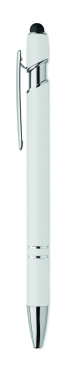 Logo trade promotional merchandise picture of: Recycled aluminium stylus pen