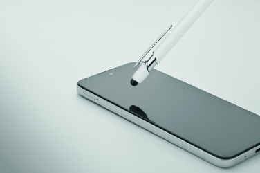 Logo trade promotional giveaway photo of: Recycled aluminium stylus pen