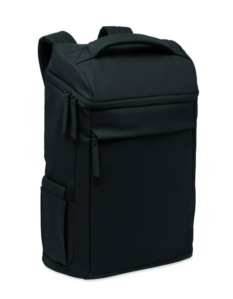Logo trade business gift photo of: 15" PU laptop backpack