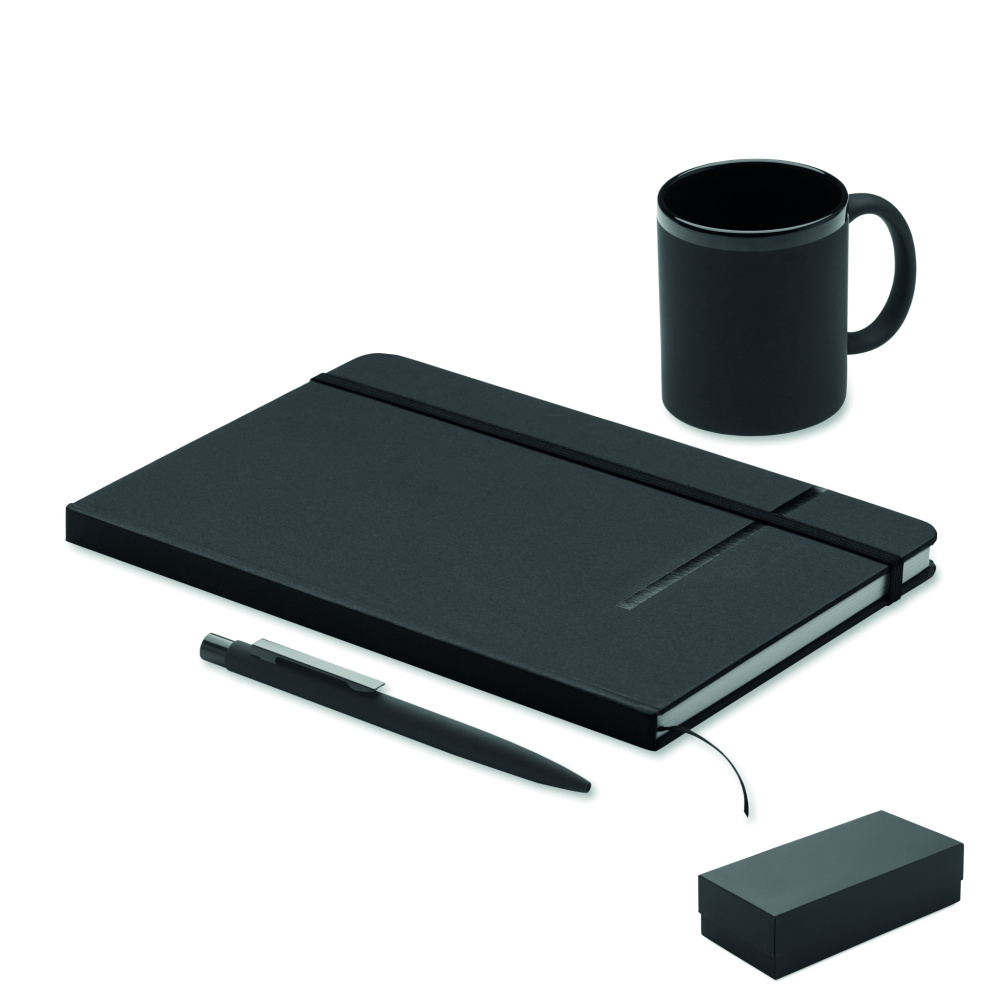 Logo trade business gifts image of: 3 piece gift set in box