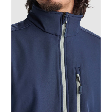 Logo trade promotional merchandise picture of: Nevada unisex softshell bodywarmer