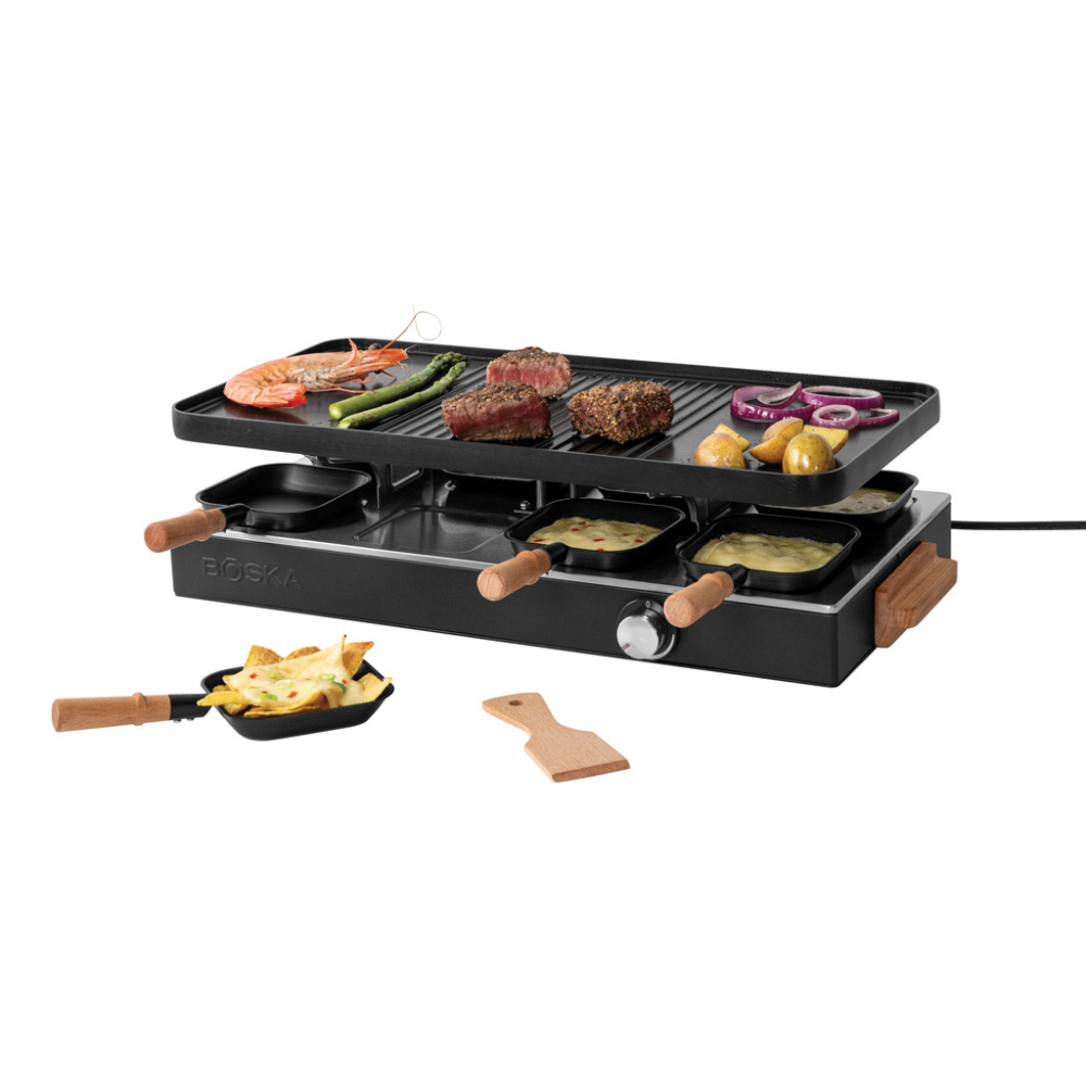 Logo trade corporate gift photo of: BOSKA Raclette Gourmet Party, 8 Person (EU Type F)