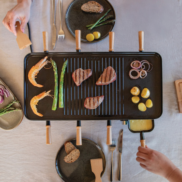 Logo trade promotional merchandise picture of: BOSKA Raclette Gourmet Party, 8 Person (EU Type F)