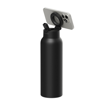 Logo trade corporate gift photo of: RINGO Pro MagSafe® Waterbottle w Magnetic Booster Ring 710ML