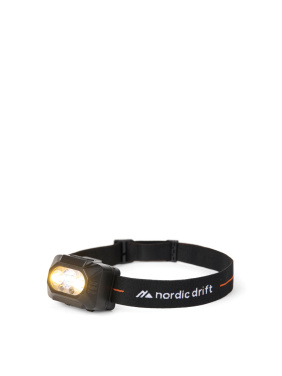 Logo trade promotional product photo of: Nordic Drift Everest high performance dual battery headtorch