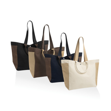 Logotrade promotional giveaways photo of: BEAU AWARE™ 400gsm recycled canvas all-round shopper