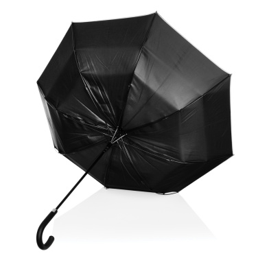 Logo trade promotional merchandise picture of: Swiss Peak OSLO 30'' AWARE™ 50UV auto open umbrella
