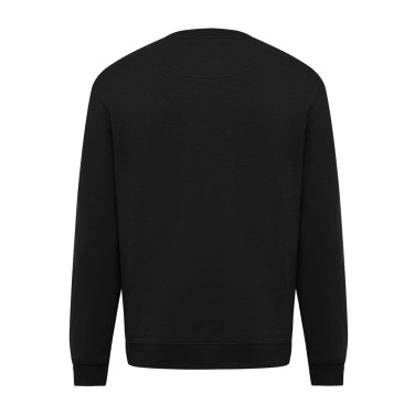 Logo trade promotional merchandise image of: IQONIQ Torla recycled cotton crew neck
