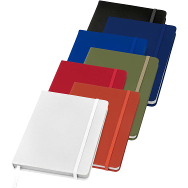 Logo trade corporate gift photo of: Spectrum A5 notebook with blank pages