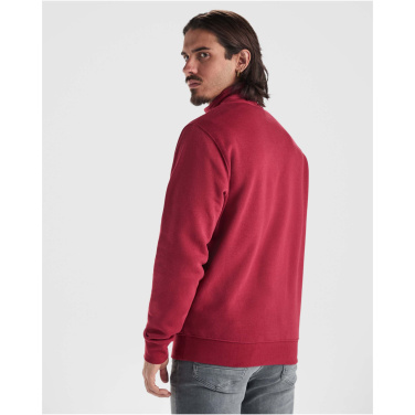 Logo trade corporate gift photo of: Aneto quarter zip sweater