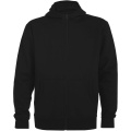 Montblanc unisex full zip hoodie, Black