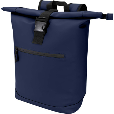 Logo trade promotional gifts image of: Resi Plus 15" GRS recycled roll-top backpack 18L