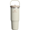 Stanley IceFlow™ 2.0 890 ml insulated stainless steel tumbler with flip straw, Cream