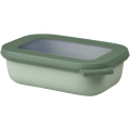 Mepal Cirqula 500 ml rectangular multi-bowl, Sage green