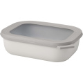 Mepal Cirqula 1000 ml rectangular multi-bowl, White