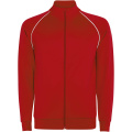 Valier full zip kids sweatshirt, Red