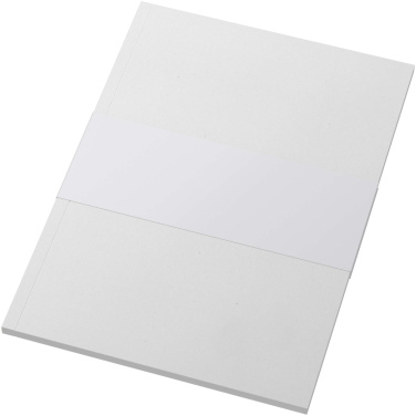 Logo trade promotional giveaways image of: Novella Austen A5 recycled soft cover notebook - 50 lined sheets