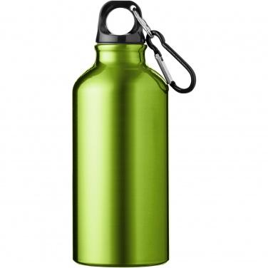 Logo trade meene pilt: Oregon 400 ml alumiiniumist veepudel karabiiniga