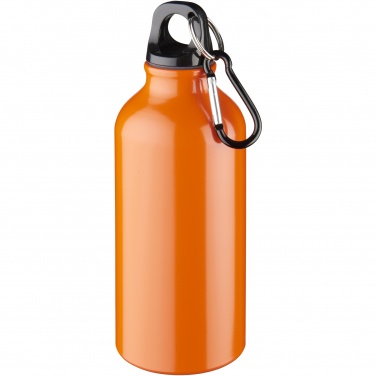 Logotrade ärikingi foto: Oregon 400 ml alumiiniumist veepudel karabiiniga