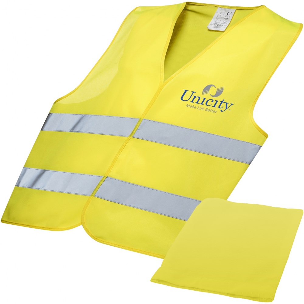 Logotrade meened pilt: RFX™ Watch-out XL turvavest kotis helkurvest
