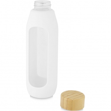 Logo trade ärikingid foto: Tidan 600 ml borosilikaatklaasist pudel silikoonkäepidemega
