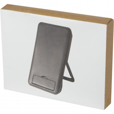 Logotrade ärikingi foto: Loop 10 W taaskasutatud plastist juhtmevaba laadimisalus telefonialusega