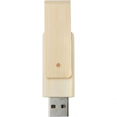 Logotrade reklaamtoote foto: Pöörake 16 GB bambusest USB-mälupulka