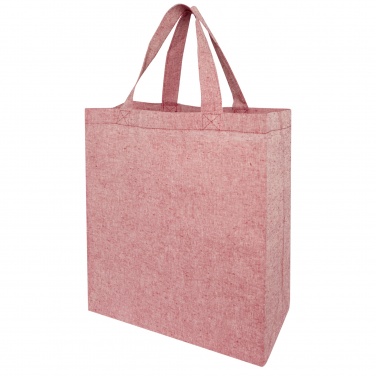 Logo trade reklaamtoote pilt: Pheebs 150 g/m² taaskasutatud gusset kandekott 13L