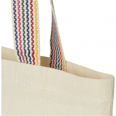 Logotrade ärikingitused pilt: Rainbow 180 g/m² taaskasutatud puuvillast kandekott 5L