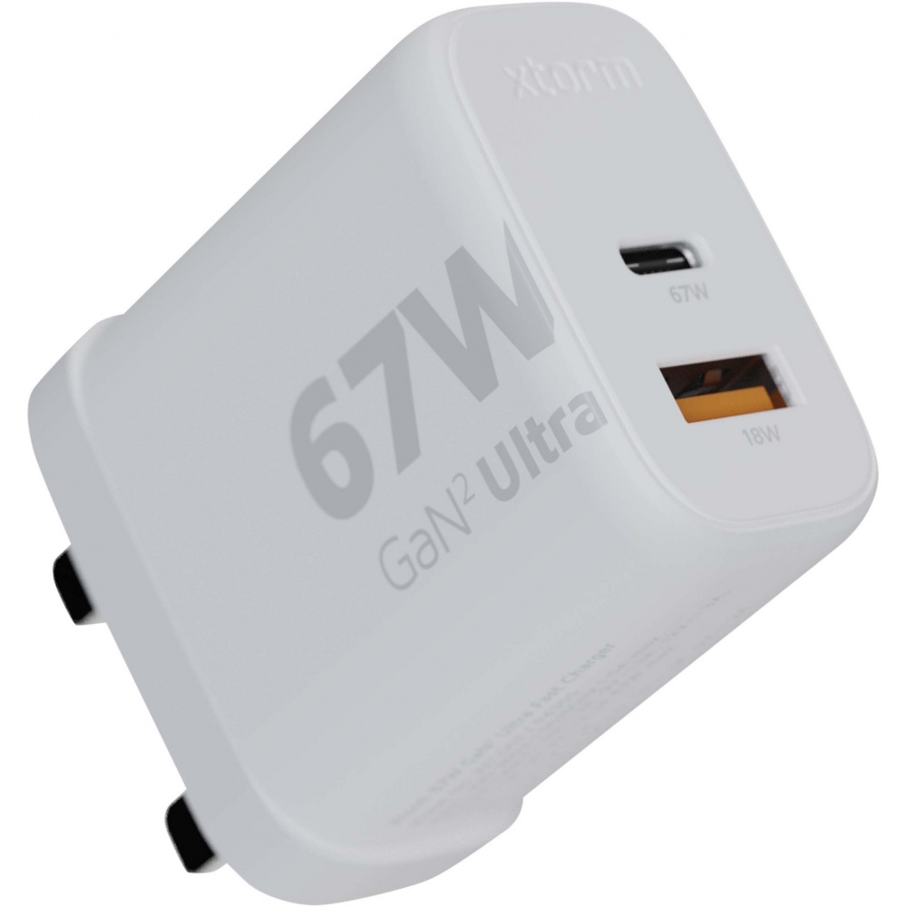 Logotrade ärikingid pilt: Xtorm XEC067G GaN² Ultra 67W seinalaadija - Ühendkuningriigi pistik